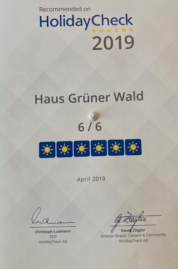Haus Gruener Wald Apartment Bartholomaeberg Luaran gambar